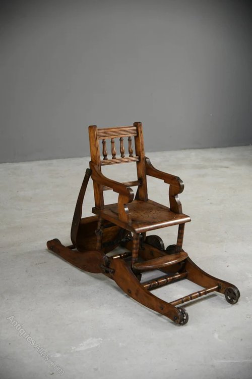 ANTIQUE EDWARDIAN HIGH CHAIR Antiques Atlas