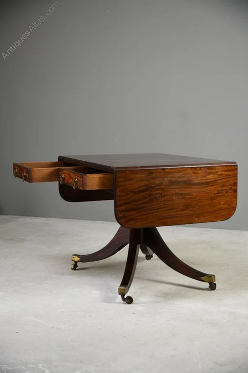 ANTIQUE MAHOGANY SOFA TABLE Antiques Atlas