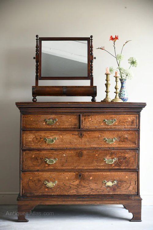 Antique Oak Chest Of Drawers. Antiques Atlas