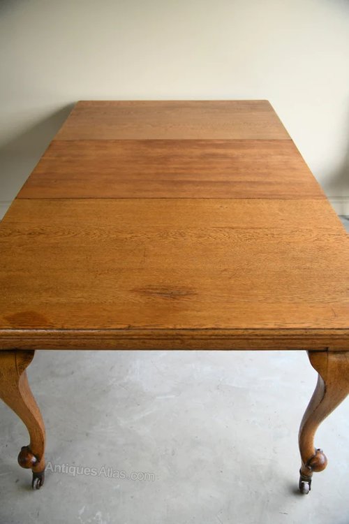 Antique Oak Extending Dining Table. Antiques Atlas