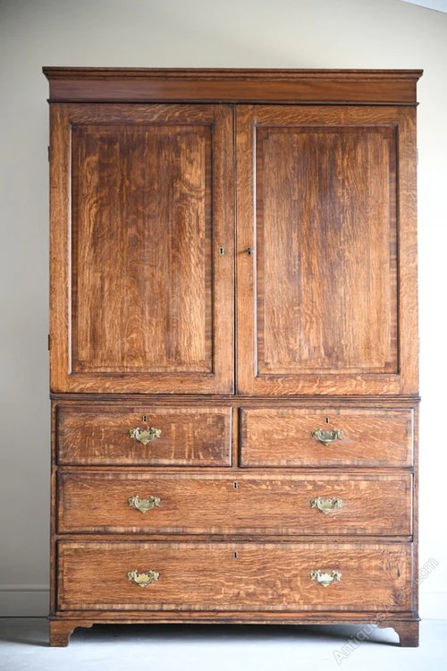 Antique Oak Hall Robe. - Antiques Atlas