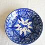 Antique Blue & White Spanish Majolica Dish