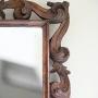 Antique Continental Carved Mirror