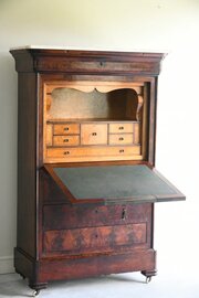 Antique Continental Walnut Escritoire