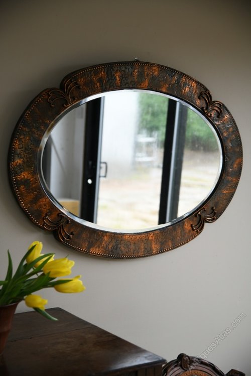 Antiques Atlas Antique Copper Mirror
