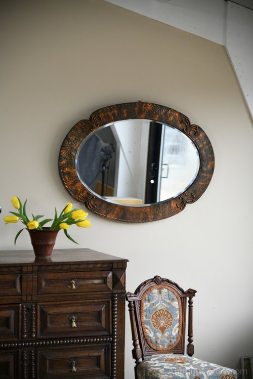 Antiques Atlas Antique Copper Mirror
