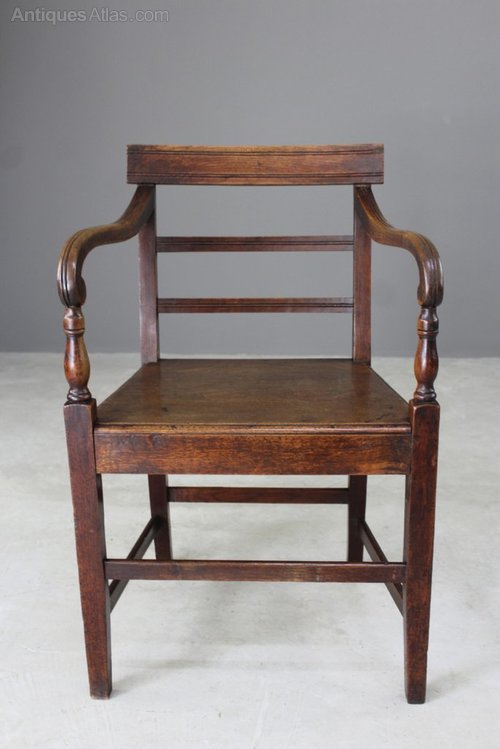 Antique Elm & Oak Carver Chair Antiques Atlas