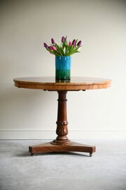 Antique Mahogany Tilt Top Table