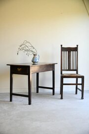 Antique Oak Occasional Table