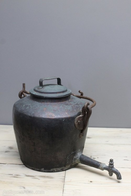 Antiques Atlas Antique Open Fire Copper Kettle