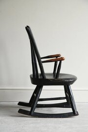 Antique Stained Childs Chair