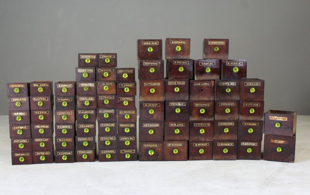 Antique Victorian Apothecary Drawers Antiques Atlas