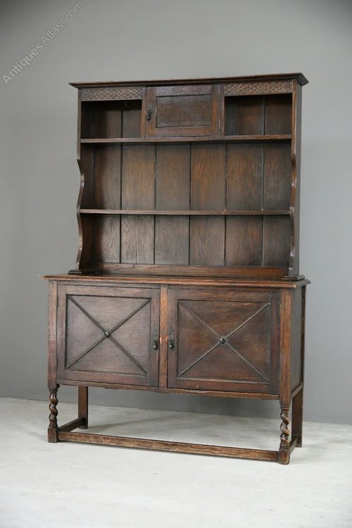Early 20th Century Dark Oak Dresser Antiques Atlas