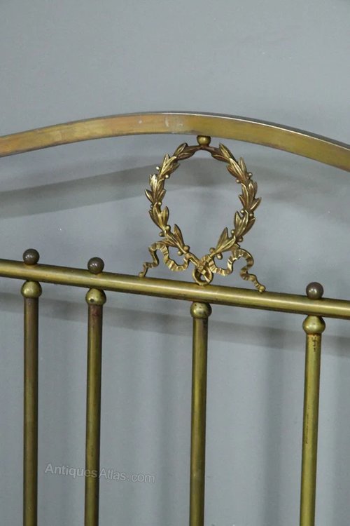 EDWARDIAN SINGLE BRASS BED FRAME Antiques Atlas