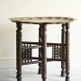 Eastern Brass Tray Top Table