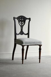 Edwardian Mahogany Occasional Chair