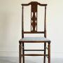 Edwardian Stained Beech Occasional Chair