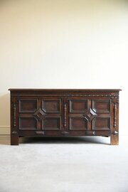 Jacobean Style Oak Coffer