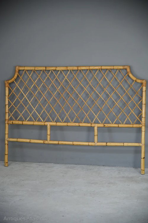 Antiques Atlas King Size Bamboo Head Board