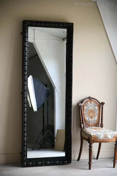 Antiques Atlas - Large Antique Full Length Mirror