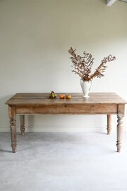 Large Victorian Kitchen Table