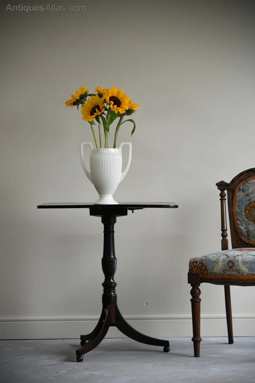 Mahogany Tilt Top Wine Table. Antiques Atlas