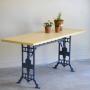 Painted Cast Iron Table