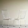 Pair Paul McCobb Style Garden Chairs