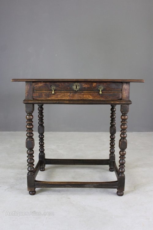 Rustic Oak Side Table Antiques Atlas Rustic Oak Side Table
