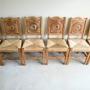 Set 6 French Dudouyt Style Dining Chairs