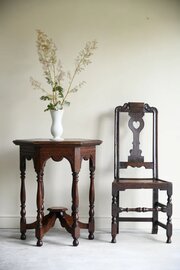 Victorian Oak Occasional Table