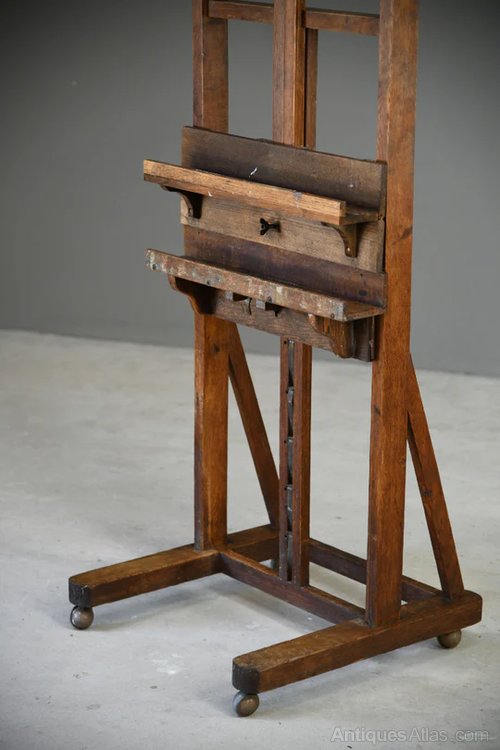 Antiques Atlas WOODEN ARTIST EASEL