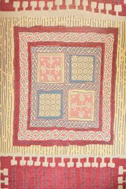 William & Mary Style Upholstered Armchair