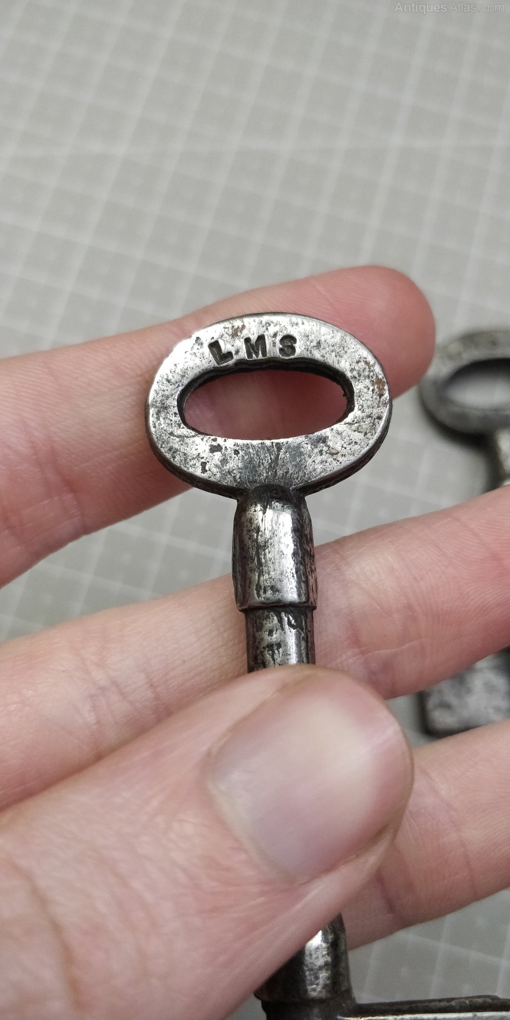 Antiques Atlas Antique Railway Key Trains LMS Uncut