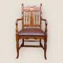Gillows Victorian Oak Desk Chair
