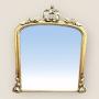 Victorian Gilt Carved Overmantle Mirror
