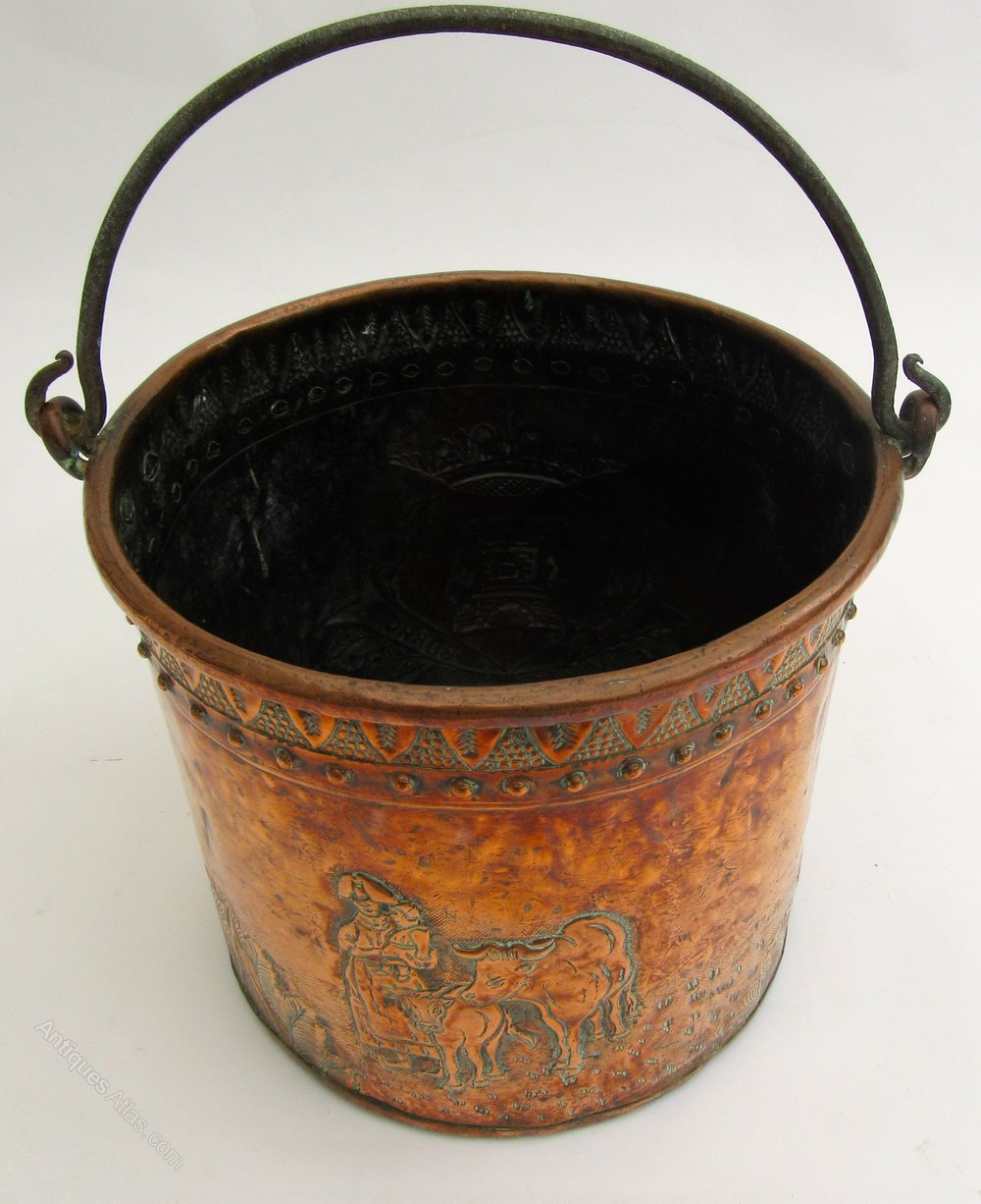 Antiques Atlas Dutch Copper Bucket