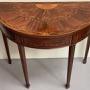 Edwardian Mahogany Inlaid Card Table