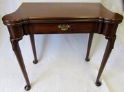 George II Red Walnut Card Table