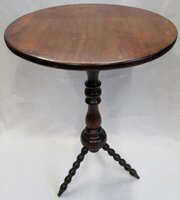 Victorian Yew Wood Gypsy Table