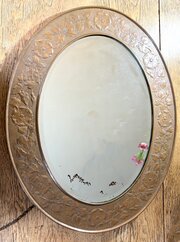 Keswick School Of Industrial Arts Copper Mirror
