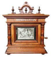 Symphonion 30cm Coin-Operated Disc Player 1897