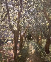 Sir George Clausen RA, The Orchard Path