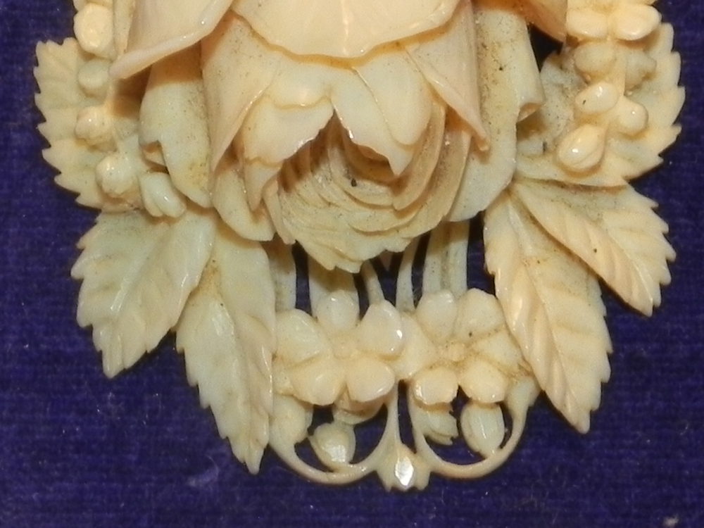 Antiques Atlas Antique Victorian Ivory Carved Picture Pendant