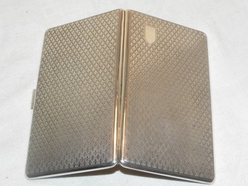 har bro cigarette case Antiques Atlas - Vintage 1940's Fleur De Lis Cigarette Case as144a944 /  1306
