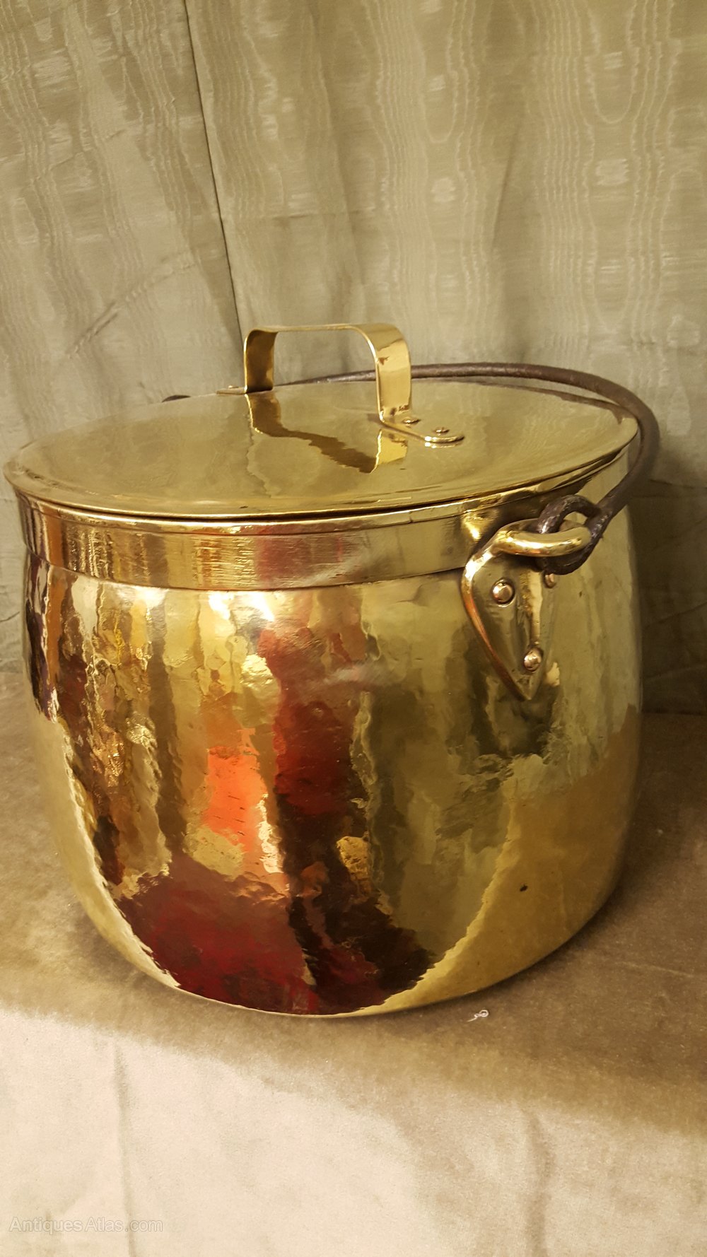 Antiques Atlas Brass Cauldron