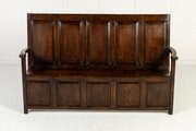 18th Century English Oak Settle