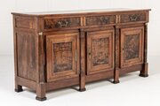 18th Century French Cherrywood And Burr Ash Enfila