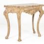 18th Century Italian Silver Gilt Console Table