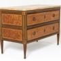 18th Century Italian Walnut and Rosewood Commode